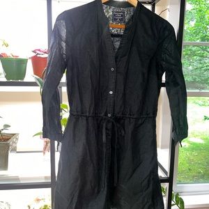 Black Abercrombie and Fitch mini dress